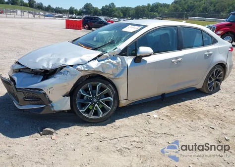 2020 Toyota Corolla Se z USA, uszkodzony, nr VIN 5YFS4RCE6LP024967